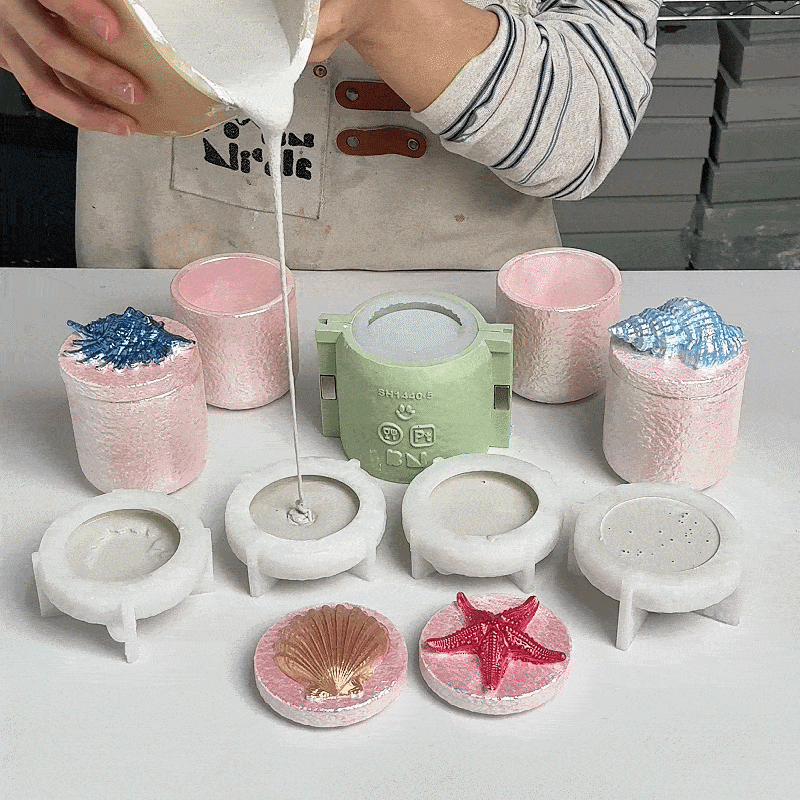 Azulmostaza x BN｜La Isla Bonita Ibiza Shell Set Silicone Mold - product detail 5