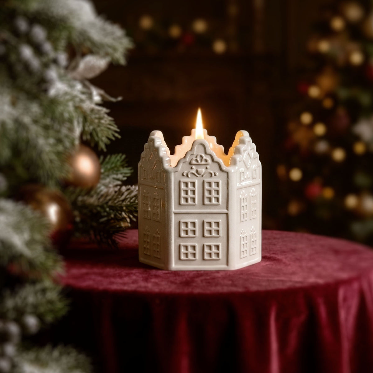 Little Manor House Candle Jar Silicone Mold - product detail 13