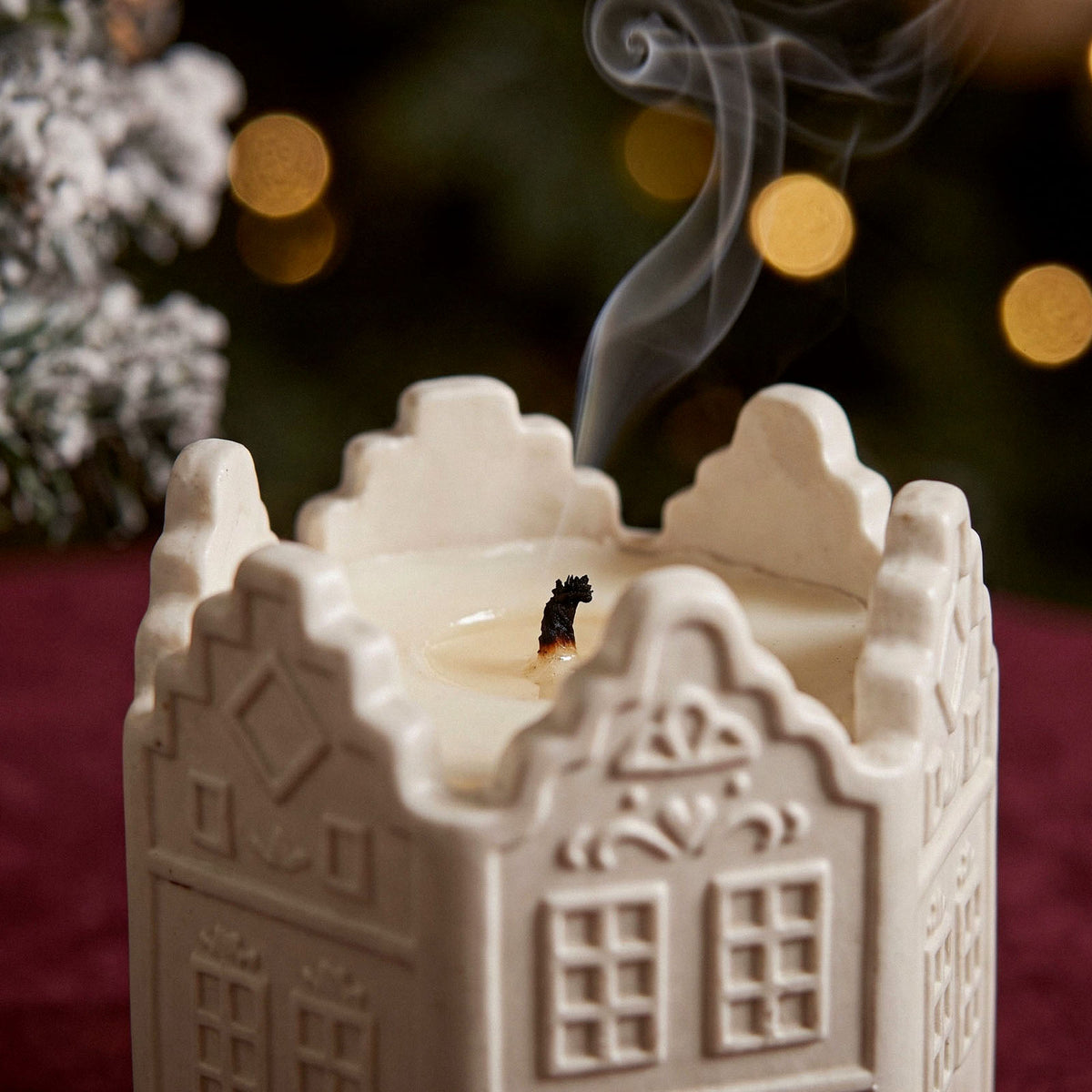 Little Manor House Candle Jar Silicone Mold - product detail 2
