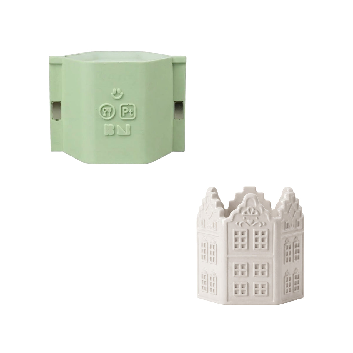 Little Manor House Candle Jar Silicone Mold - product detail 14