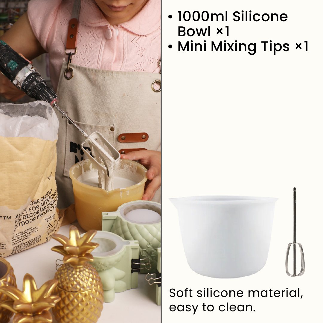 Concrete & Jesmonite Mixing Tool Kit