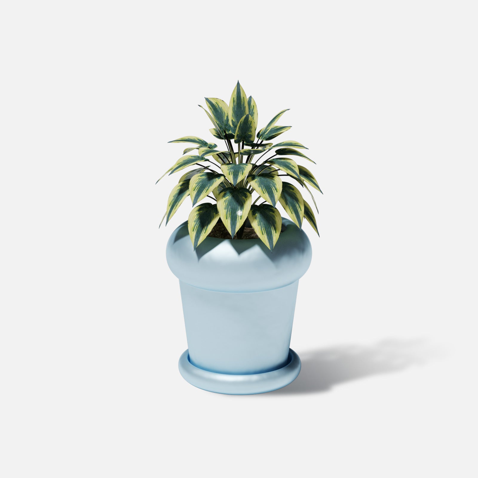Tall Botanic Column Plant Pot Silicone Mold