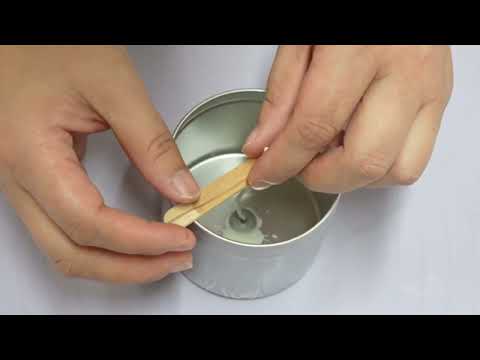 Video tutorial for making candle refills using aluminum cans.