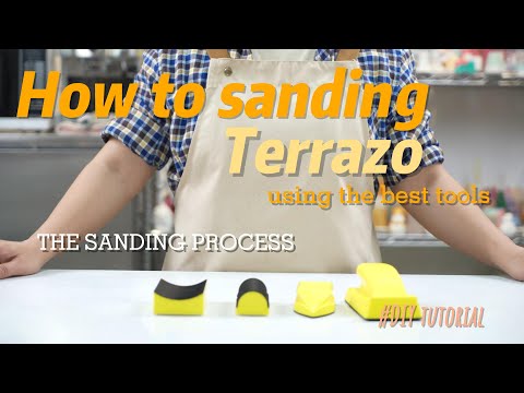 Video tutorial on using sanding tools.