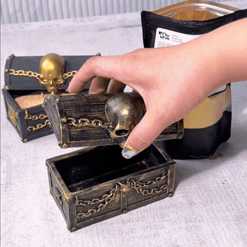 Pirate’s Hidden Treasure Candle Jar Silicone Mold - product detail 10