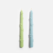 Силиконовая форма для свечи в виде ленты с бантом и заостренной формы