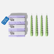 Multi-Cavity Twisted Taper Candle Silicone Mold – 4 Cavities - Boowan Nicole