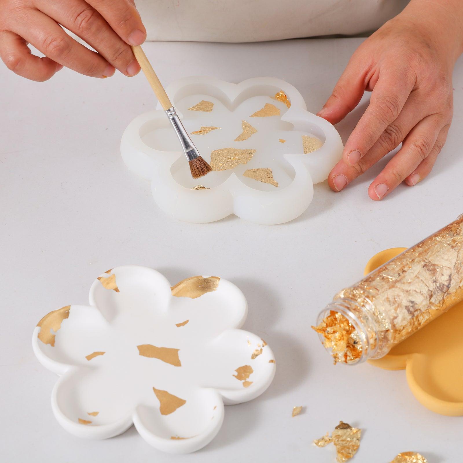 Flower Tray Concrete  Silicone Mold