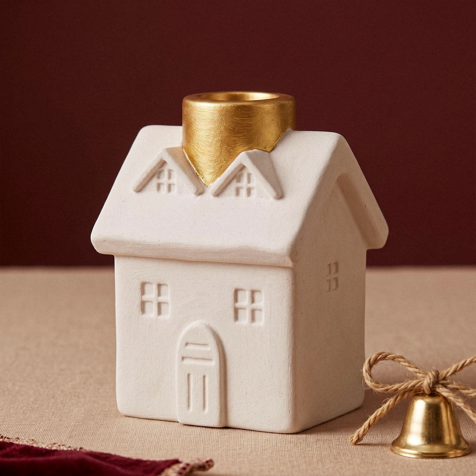 【Pre-sale】Winter Cottage Candle Holder Silicone Mold Collection