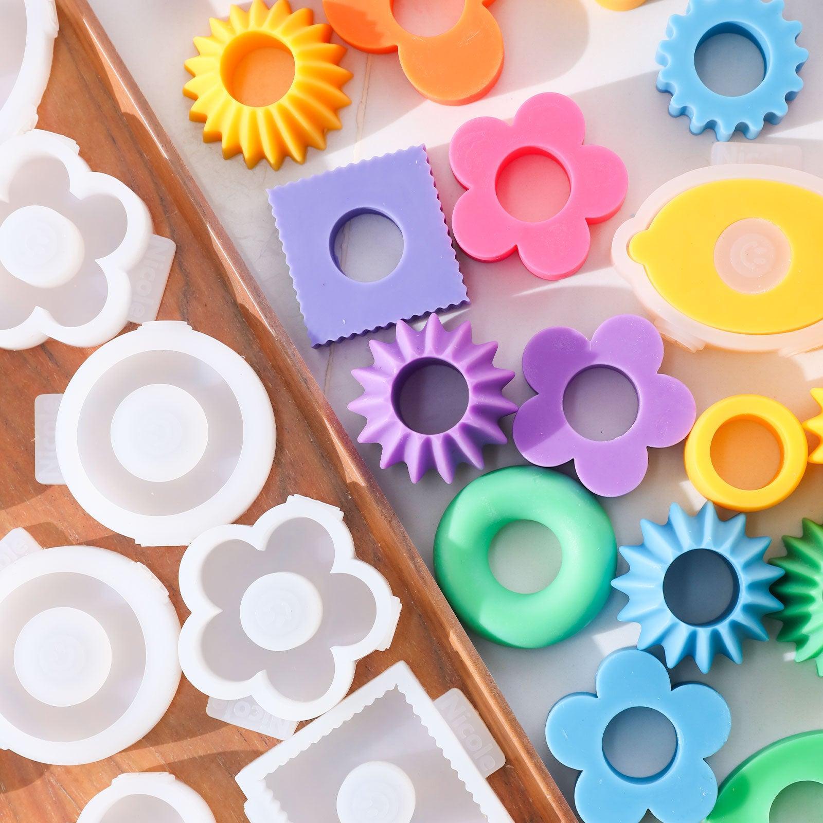 Stackable Modular Candle Silicone Mold