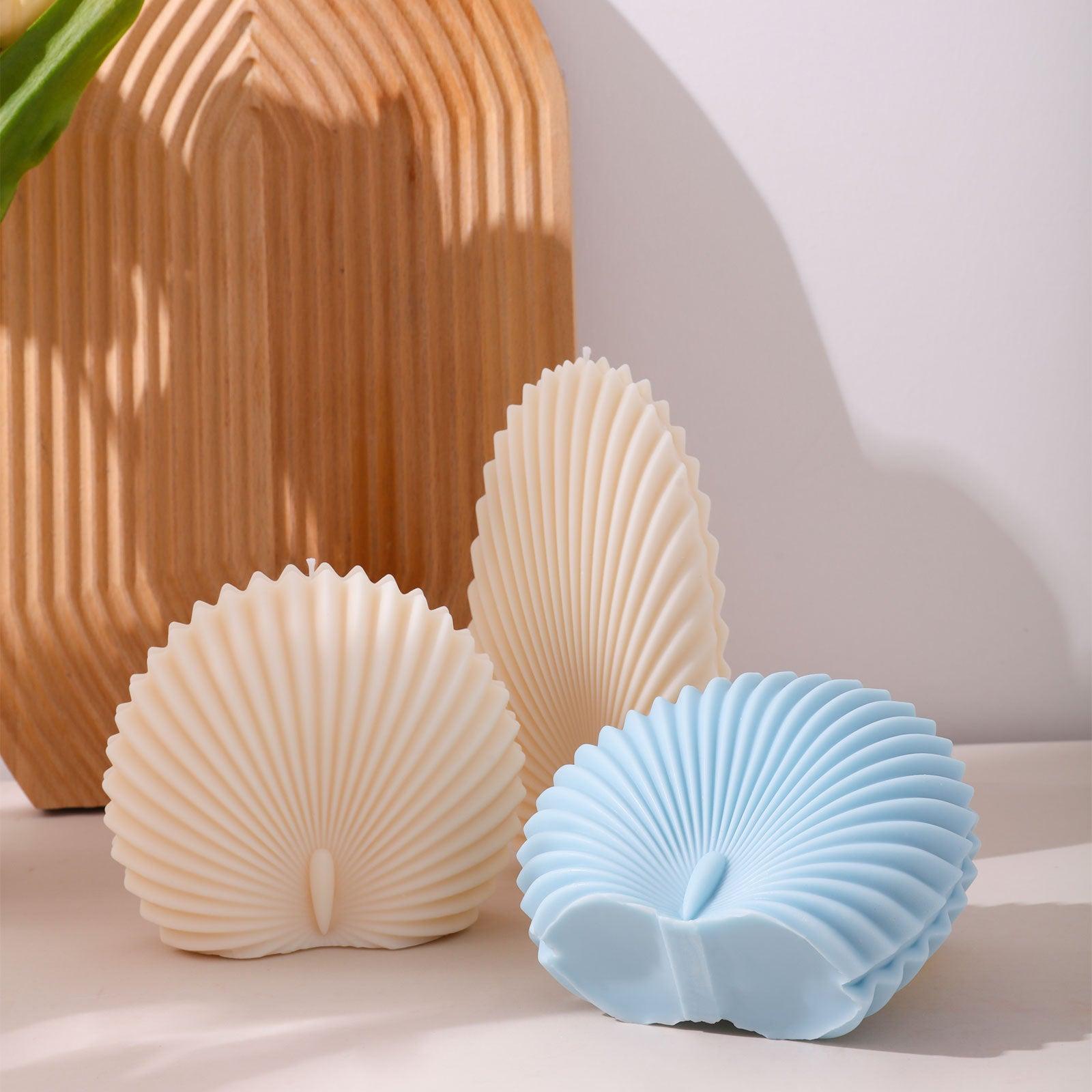 Scallop Shell Candle Silicone Moulds