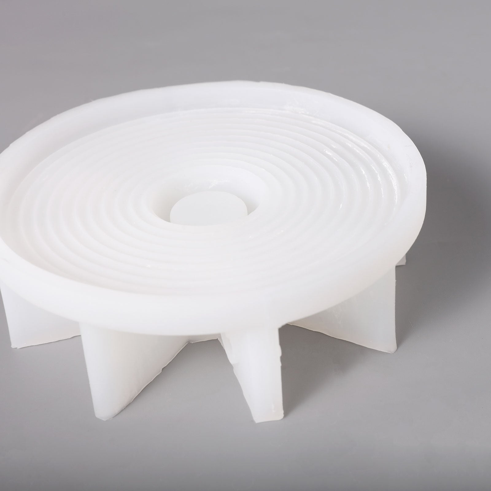 Moule en silicone pour bougeoir conique rond