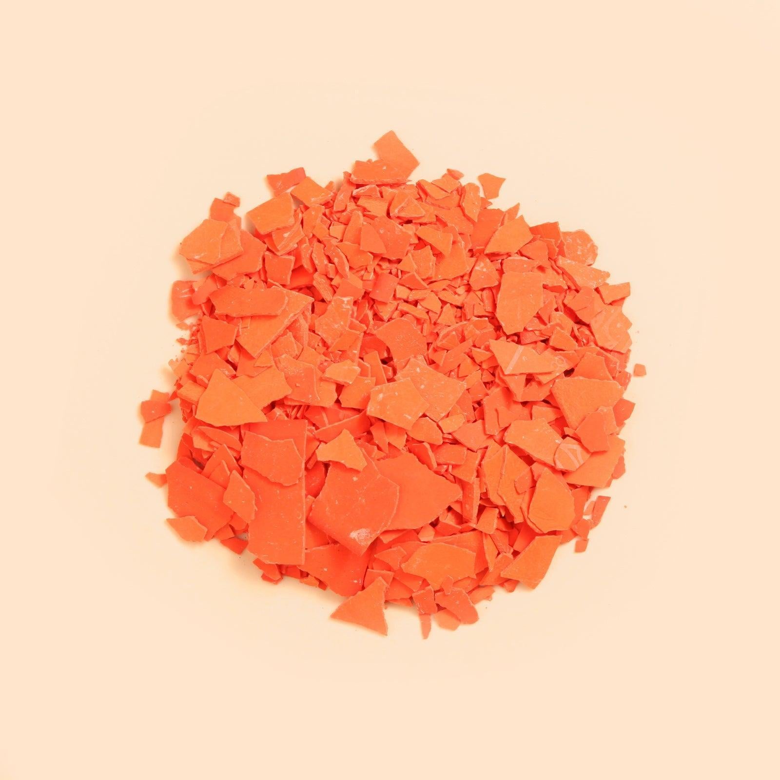 Copeaux de pigments Boowannite rouge et Terrazzo