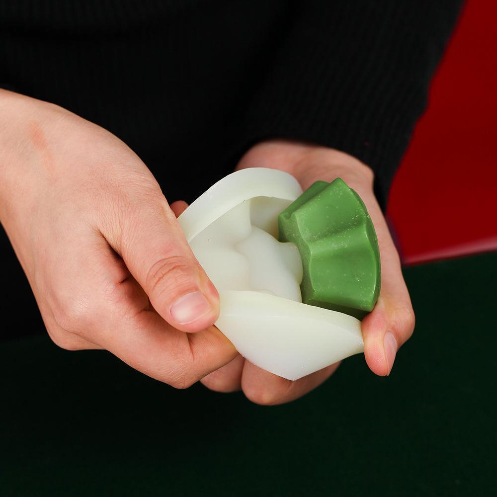 قالب سيليكون شمعة مكدس وحدات بناء 1.7 سم