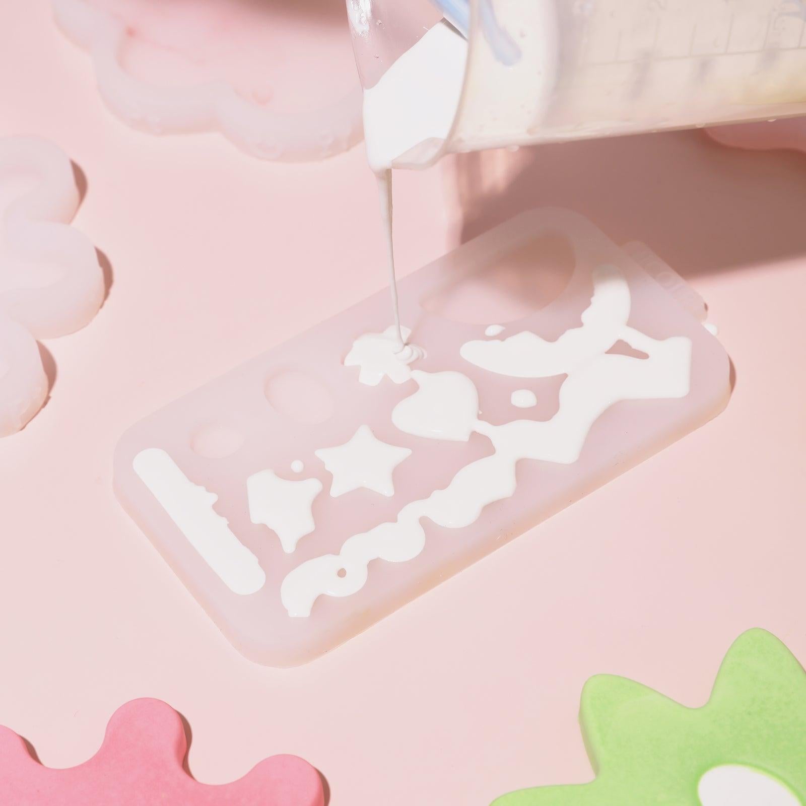 Smiley Coaster Concrete Silicone Mold