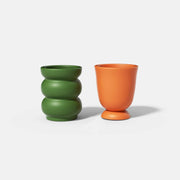 Candle Vessels Silicone Mold Concrete Candle Jar Flower Pot Mould - Boowan Nicole