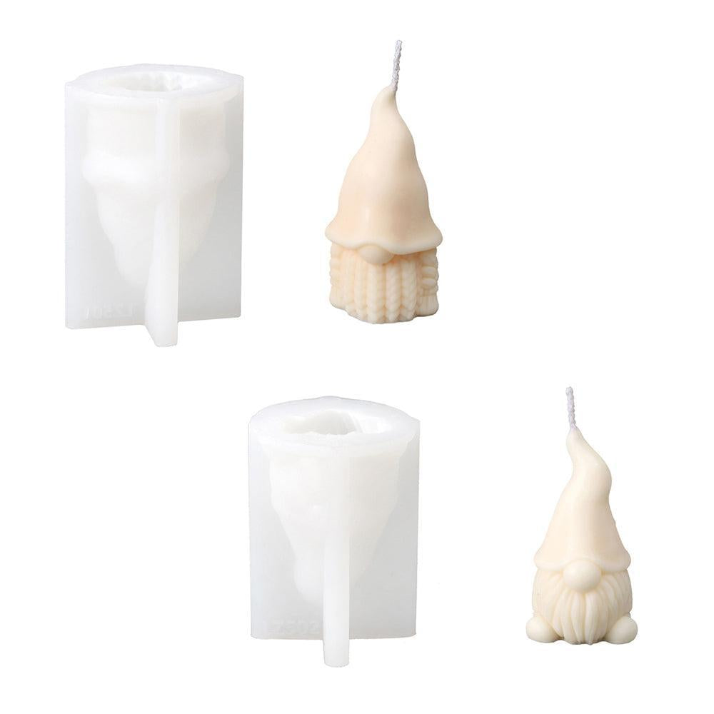 Gnome Candle Silicone Molds