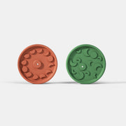 Moule en silicone porte-encens en béton soleil et lune