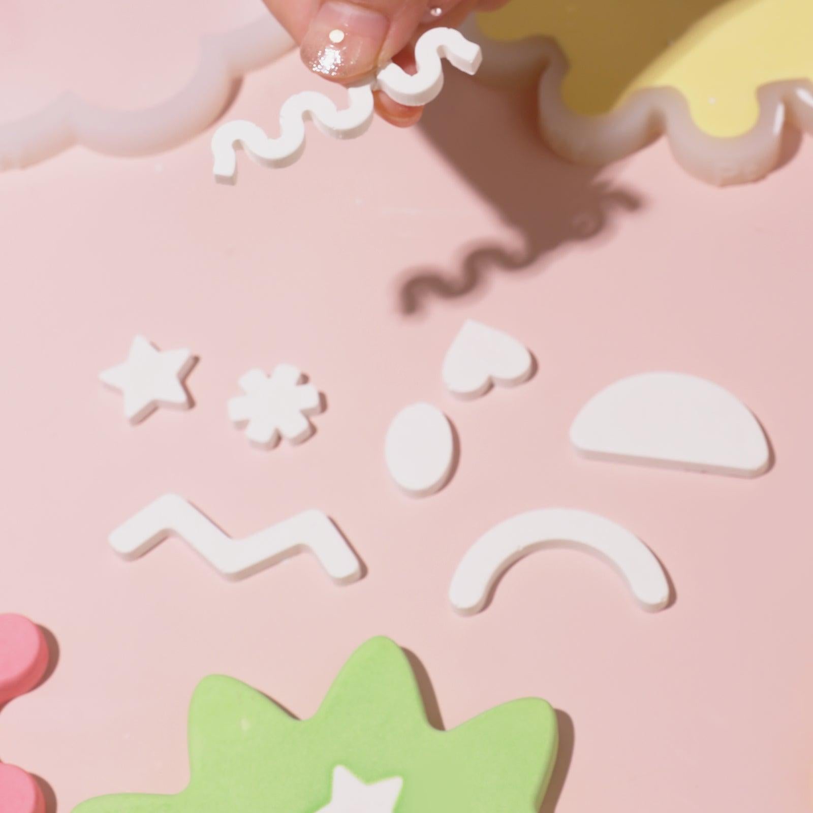 Smiley Coaster Concrete Silicone Mold