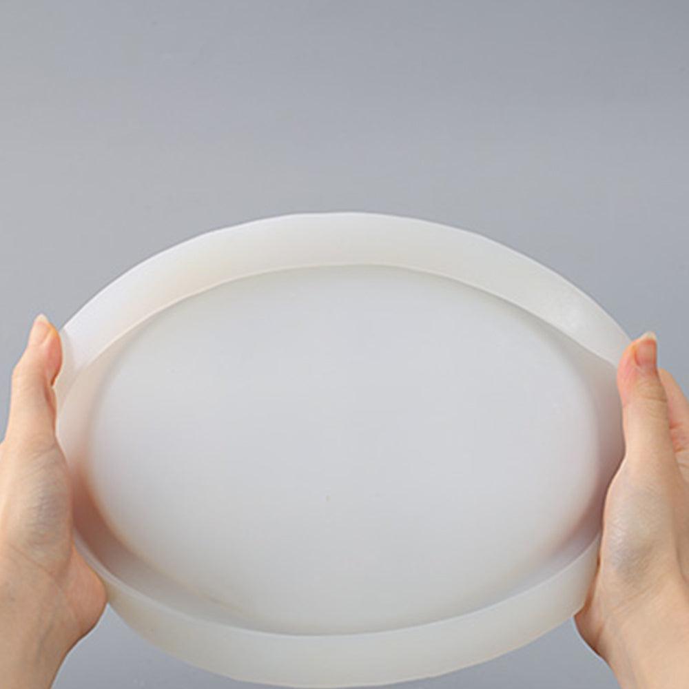 コンクリートオーバルトレイシリコンモールド