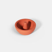 Concrete Round Incense Holder Silicone Mold - product photo