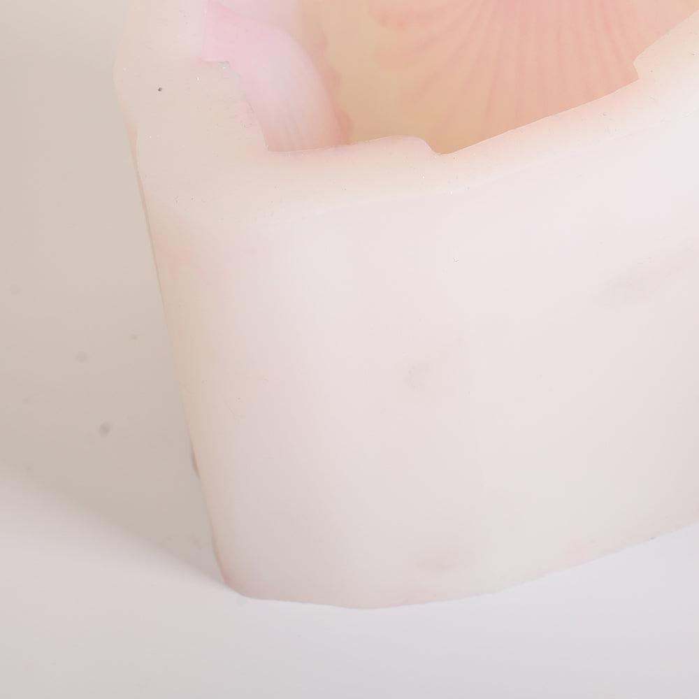 Силиконовая форма для подсвечника в виде ракушки