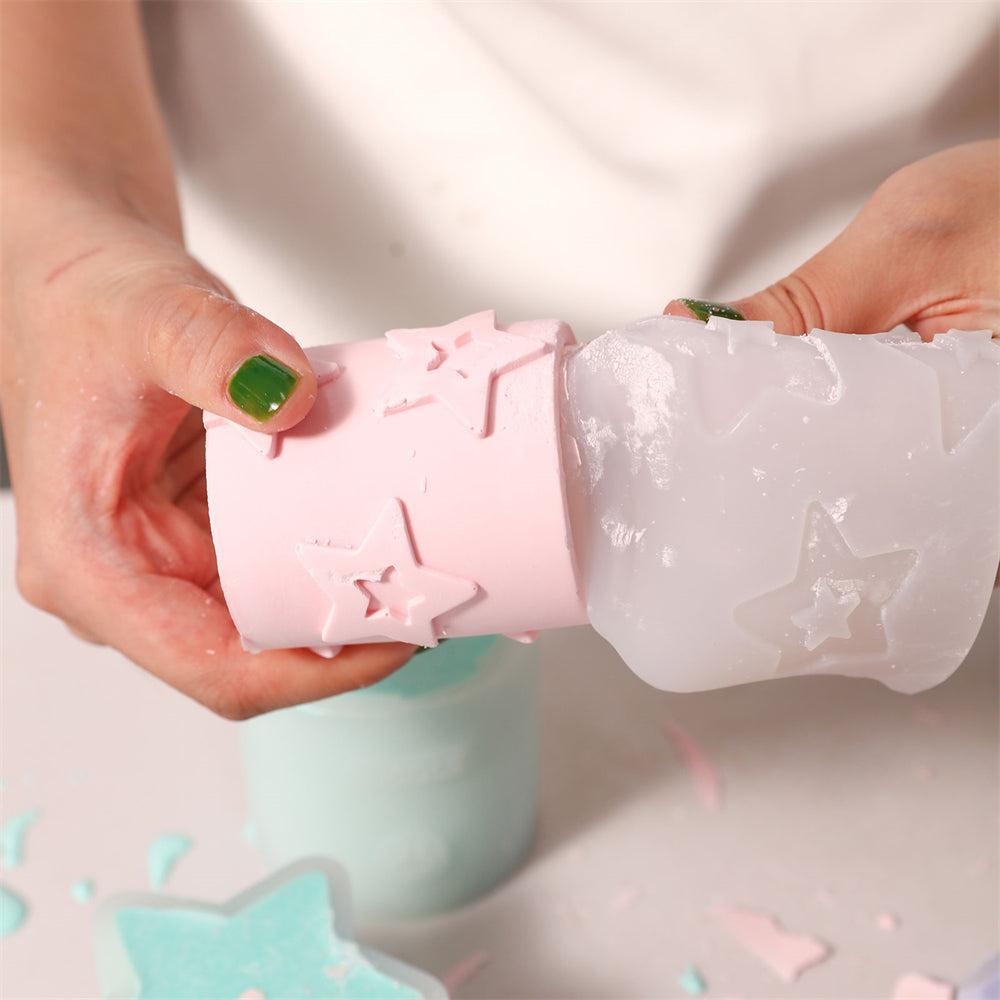 Star Taper Candle & Matchstick Holder Silicone Mold