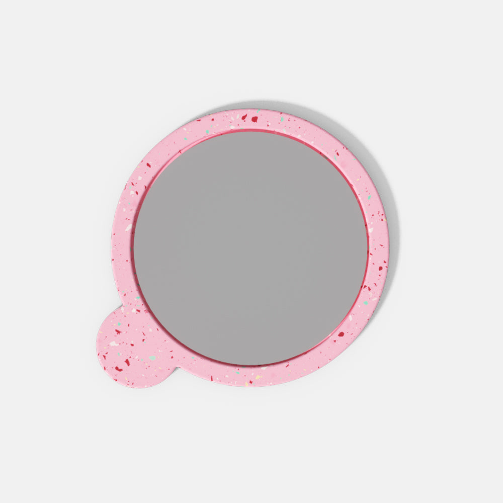 Round Handheld Mirror Mold with Glass – Boowan Nicole