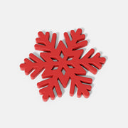 Moule en silicone en forme de flocons de neige de Noël