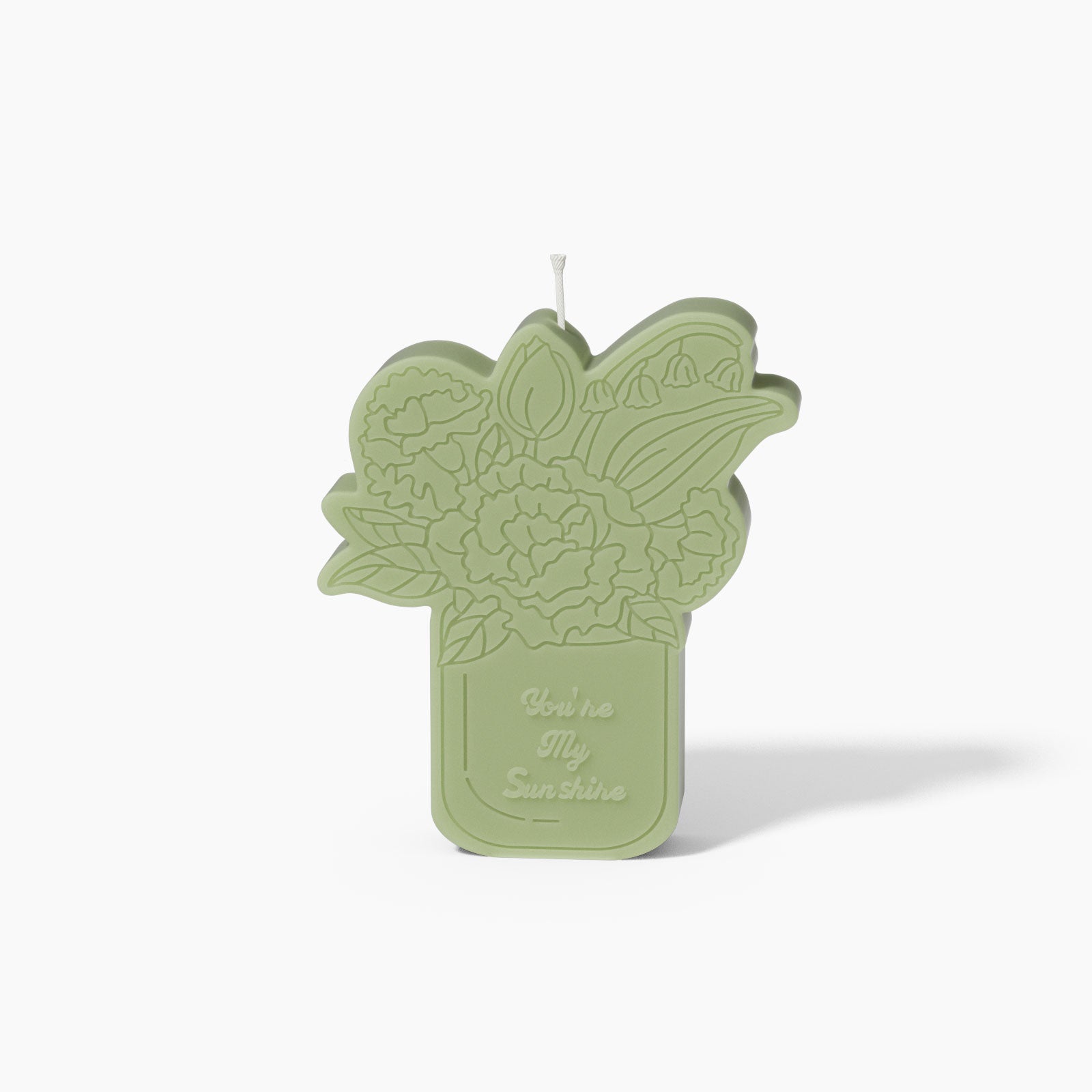 Mother's Day Vase Shaped Candle Mold -Ⅰ