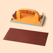 Schleifpapierhalter mit Schleifpapier