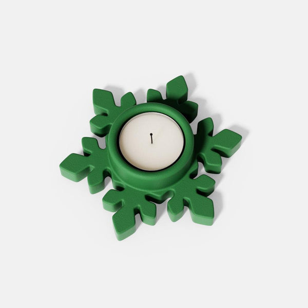 Christmas Leaf Tealight Candle Holder Silicone Mold