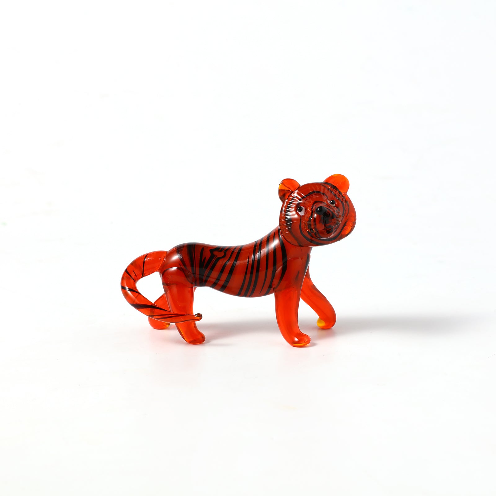 Tiger Glass Ornament