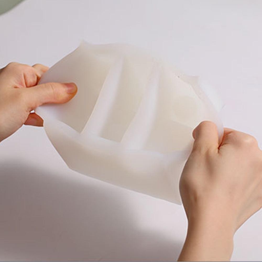 Moule en silicone pour bougeoir conique d’escalier