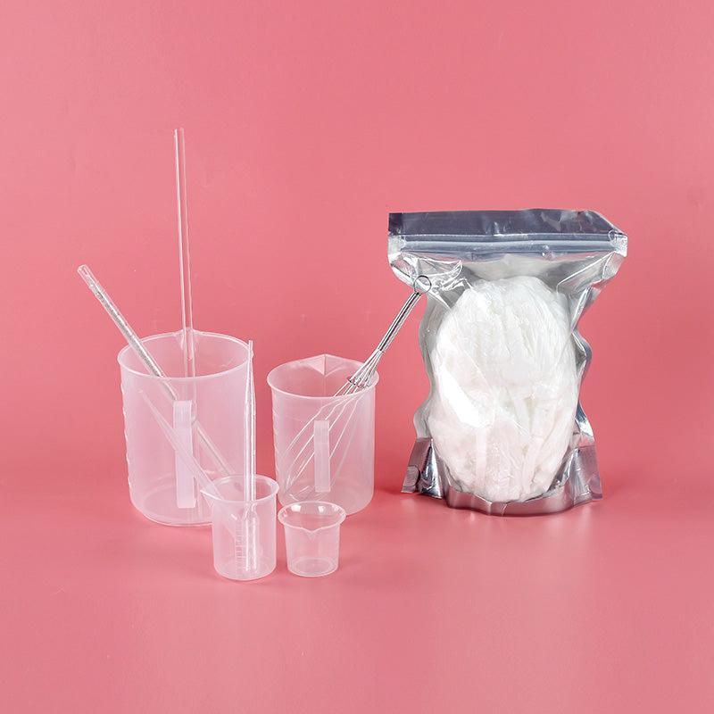 3つのモールド付きホットプロセス石鹸作りキット完全版