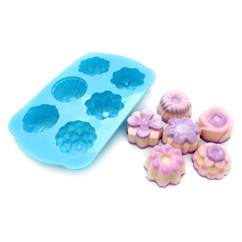 3つのモールド付きホットプロセス石鹸作りキット完全版