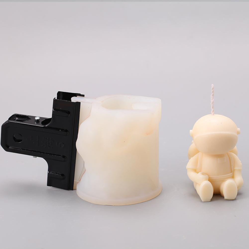 Space Collection Astronaut Decorative Sculpture Silicone Mold