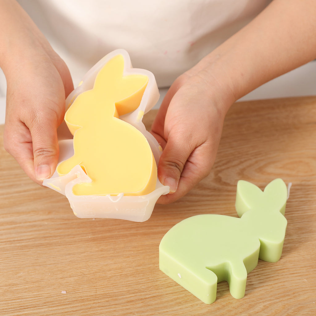 Rabbit Candle Silicone Mold