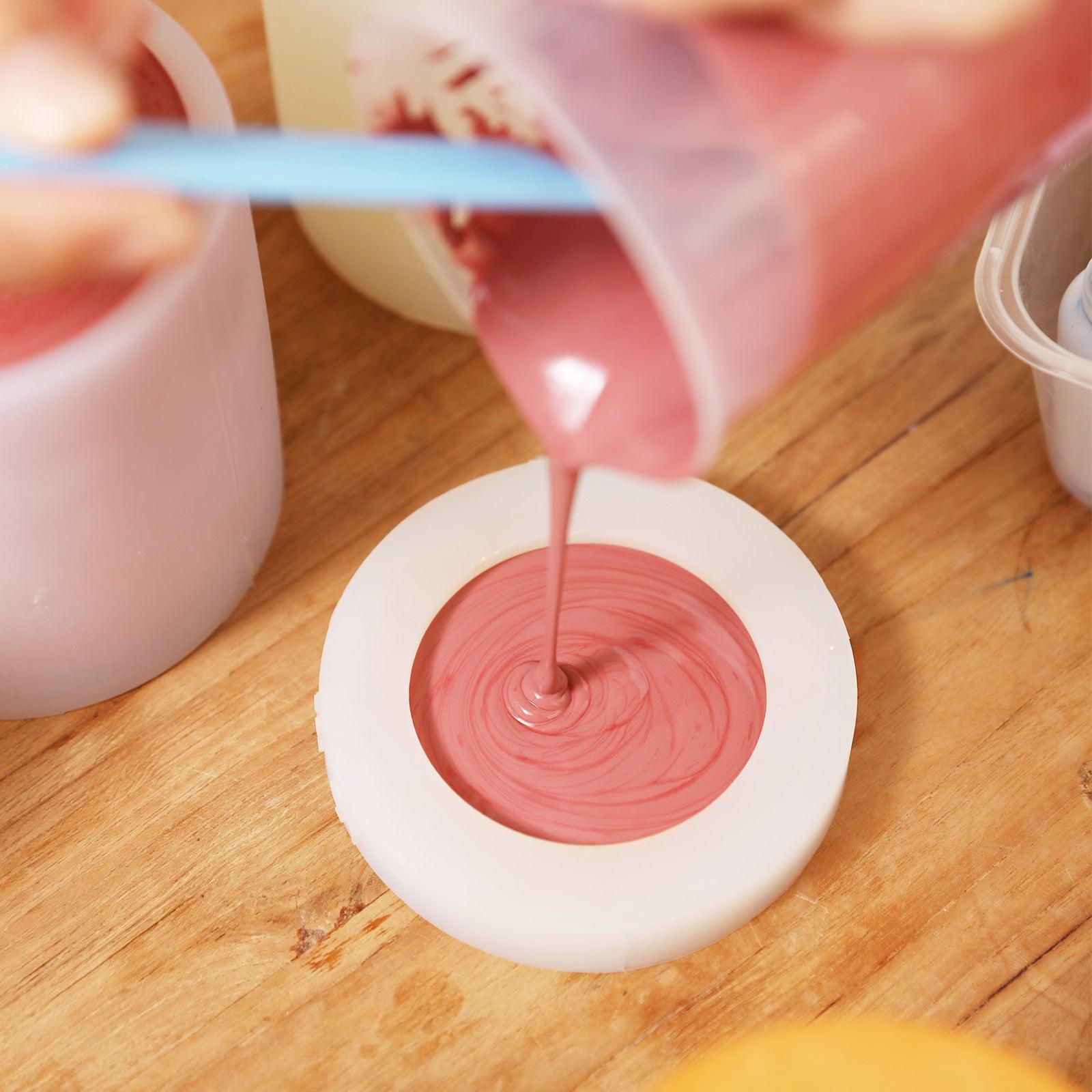 6.5oz Christmas Themed Candle Jar with Lid Silicone Mould