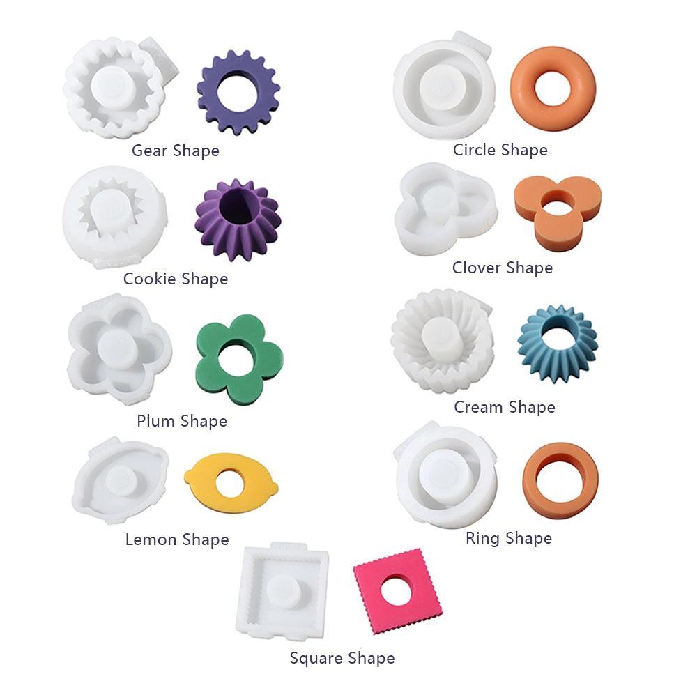 Moule Bougie à 2 Pointes Décalées