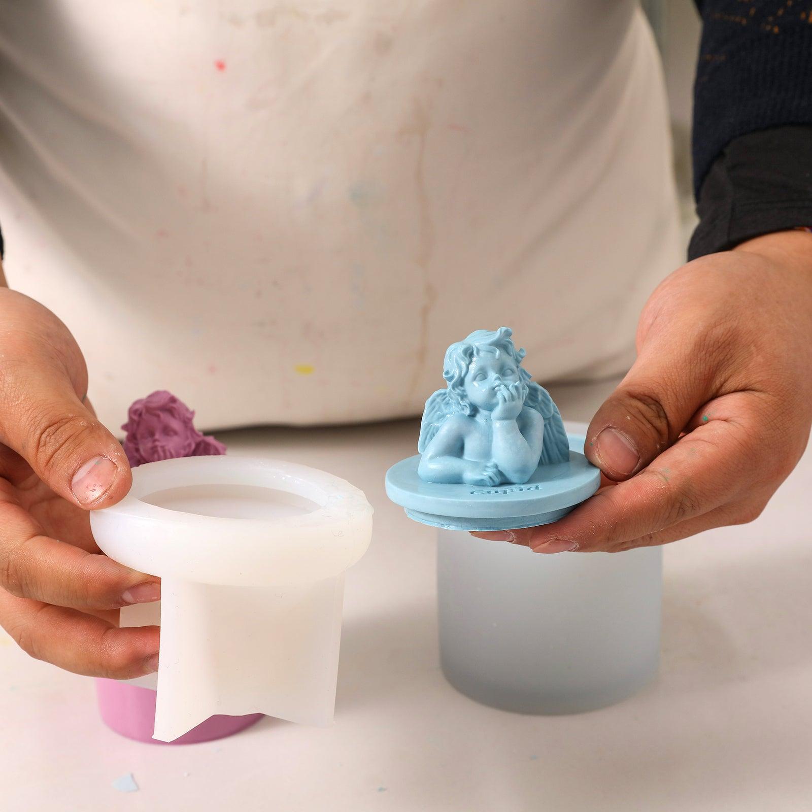 nicole-handmade-cupid-design-candle-jar-vessel-container-silicone-molds-mould-with-lid-diy