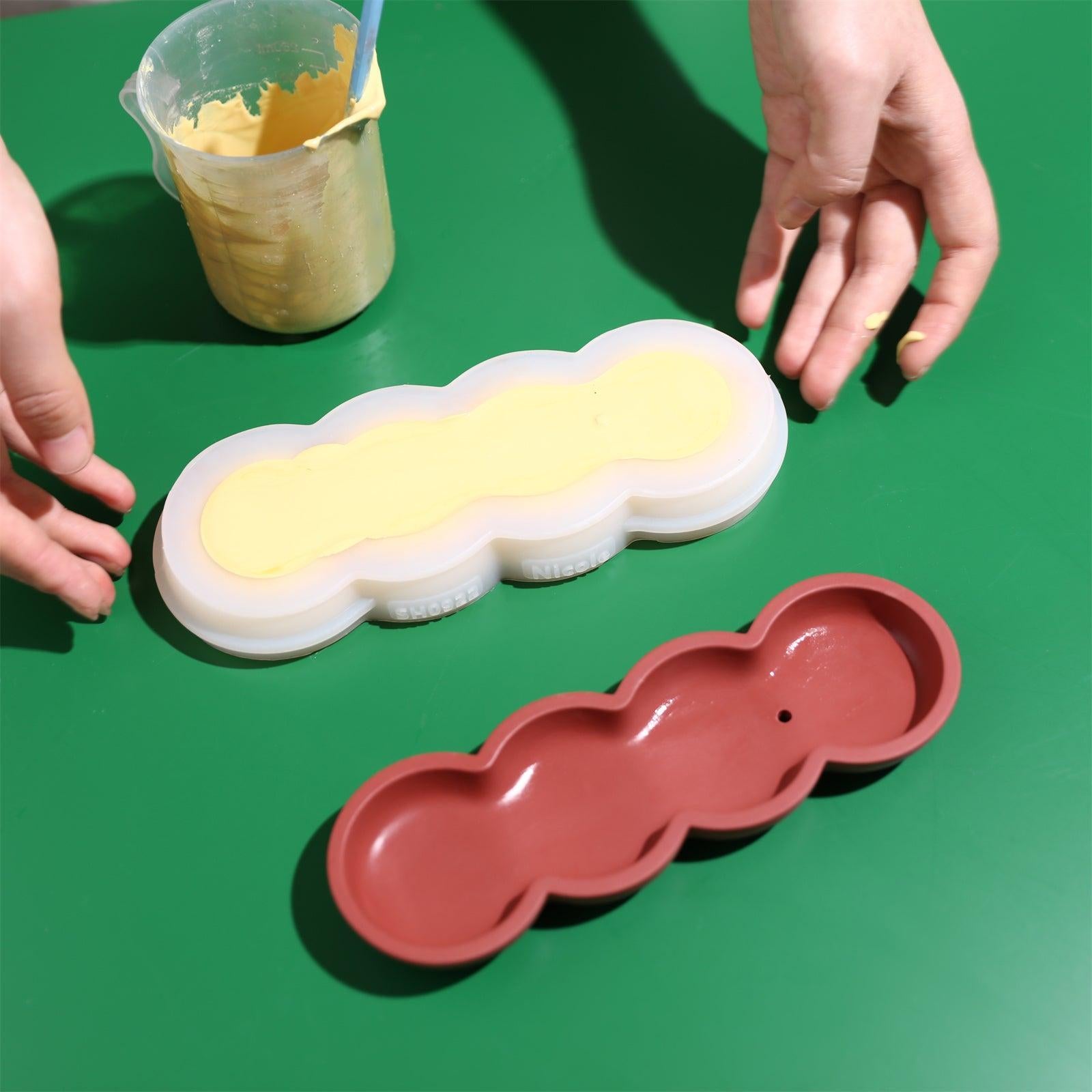 pea-shape-concrete-incense-holder-silicone-mold