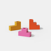 Moule en silicone pour bougeoir conique d’escalier