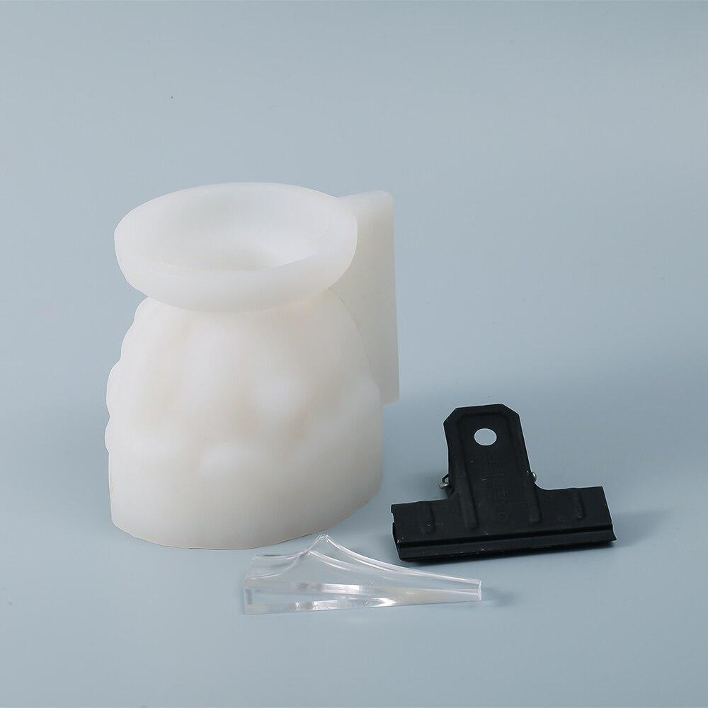 Sicilian Moro Head Concrete Plant Pot Silicone Mold