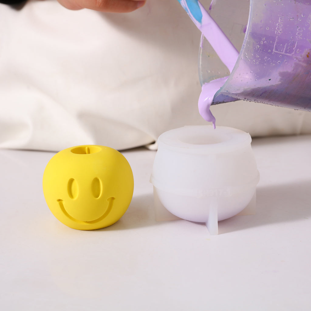 emoticon-smile-face-candle-holder-mold-sunny-doll-jesmonite-silicone-candlestick-moulds-for-handmade-home-decorations