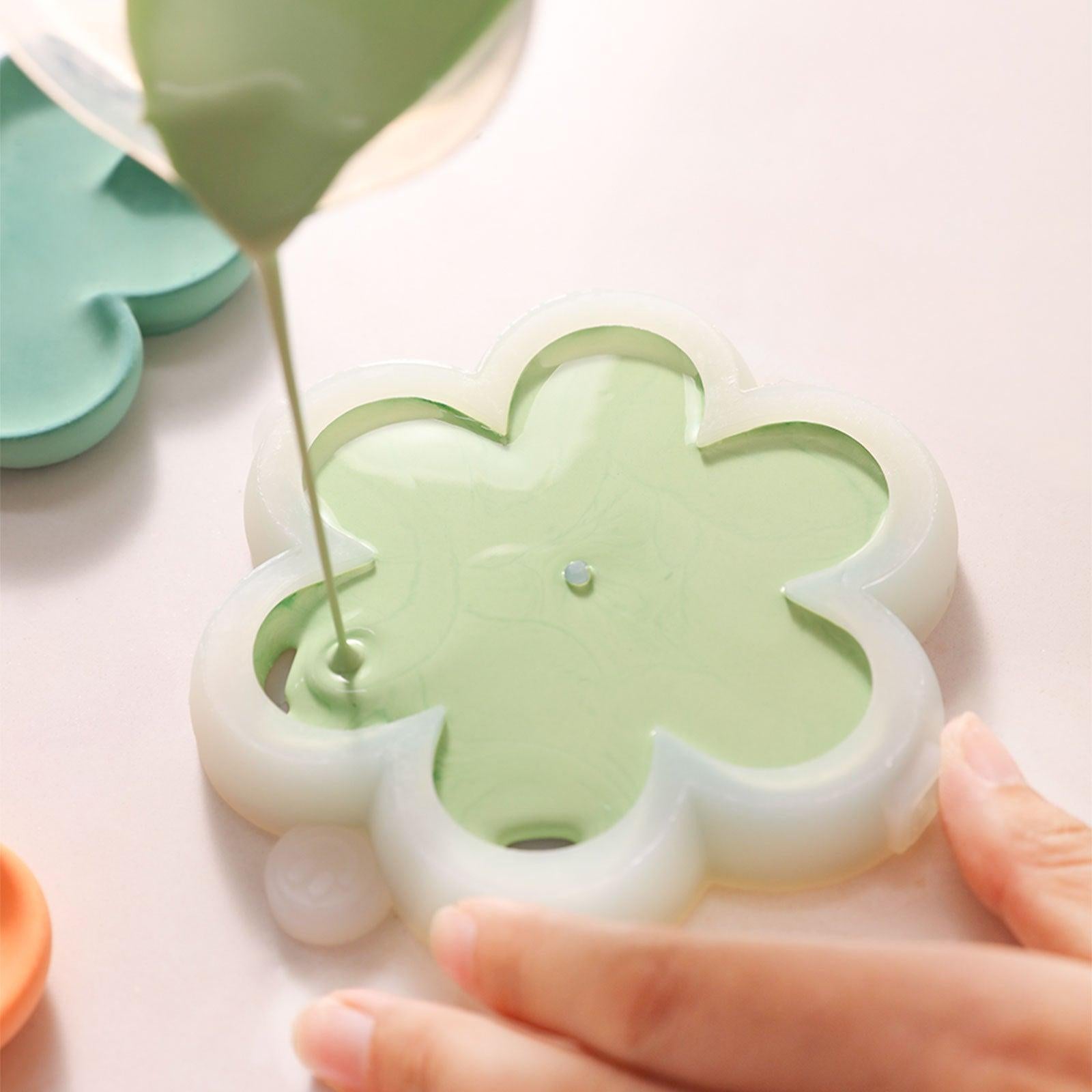 flower-shape-concrete-incense-holder-silicone-mold