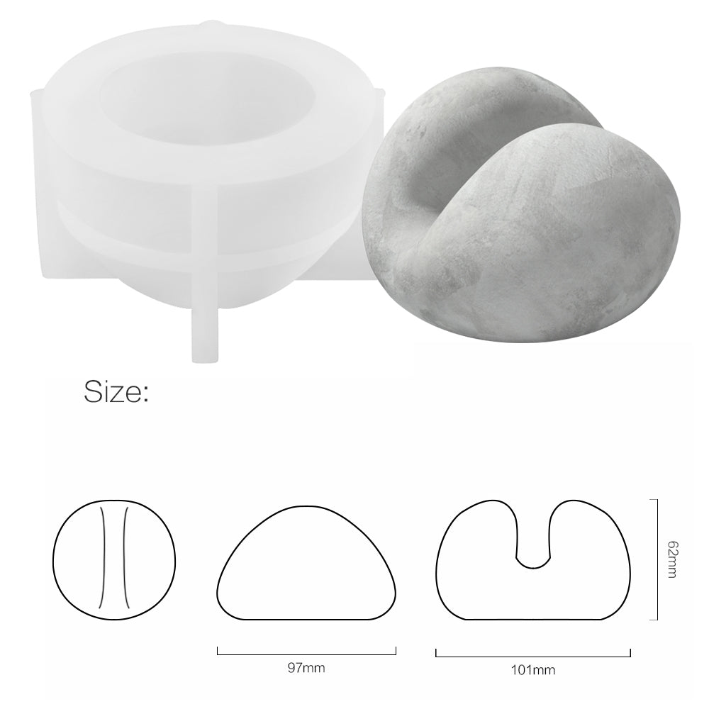 Office Accessories Concrete Phone Holder Silicone Mold