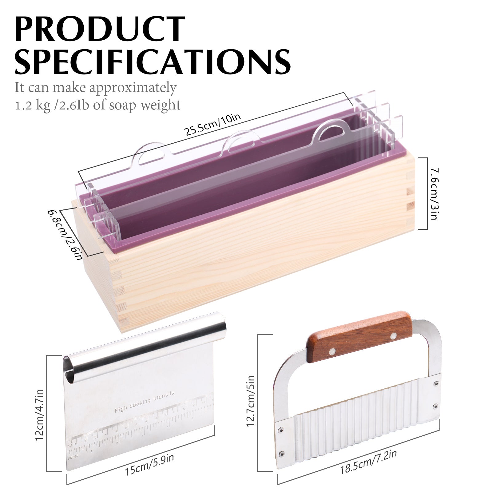 Complete Starter Soap Making Tool Set