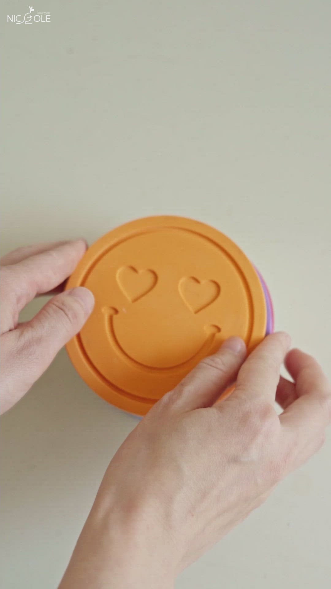 Emoticon Concrete Coaster Silicone Mould – Boowan Nicole