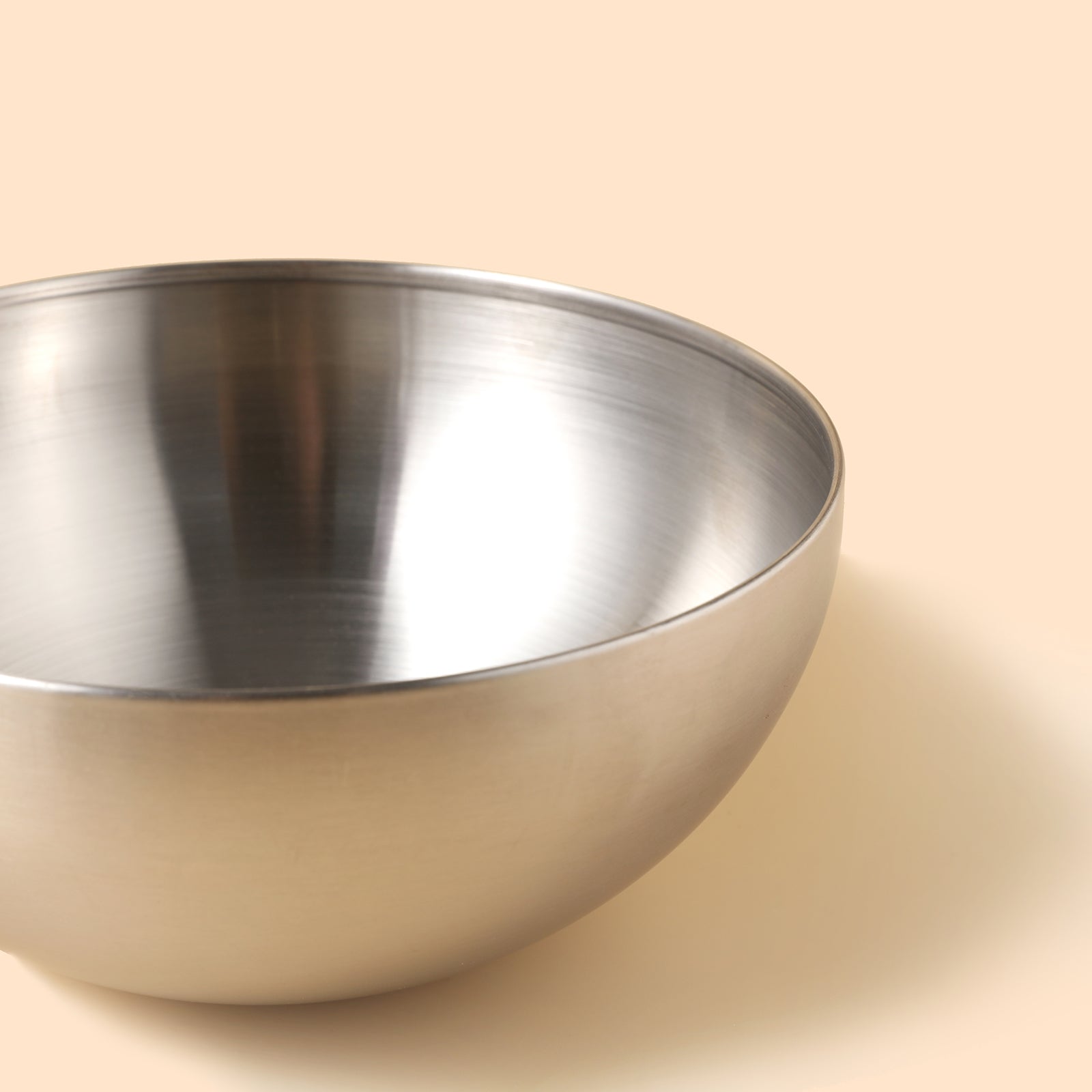 Большая миска из нержавеющей стали